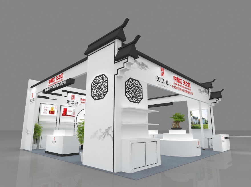 南通会展搭建效果图片